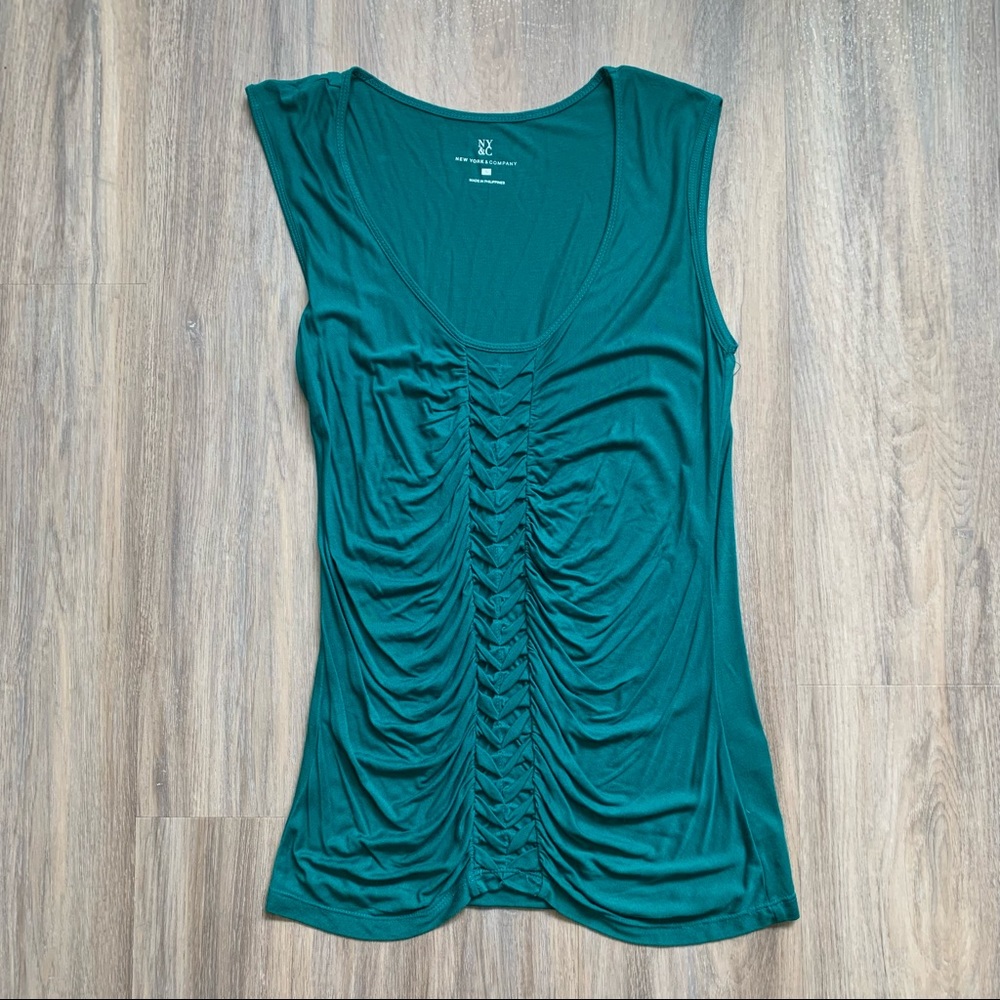 NY&C Sleeveless Blouse Top